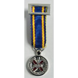 Medalla Miniatura de Campaña Militar 2018 (Esmaltada)