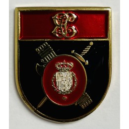 Distintivo Tituló Curso de escolta de la Unidad Especial de Seguridad de la Casa de S. M. El Rey