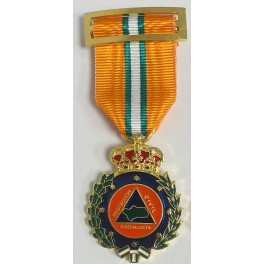 Medalla al mérito Protección Civil Andalucía Oro