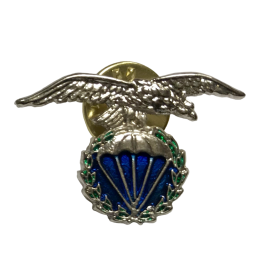 Pin Águila Brigada Paracaidista plateado