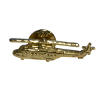 Pin Helicoptero FAMET Dorado