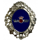 Broche de señora Ejército del Aire Plateado