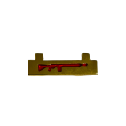 Barra de arma larga para distintivo de tirador permanente Guardia Civil
