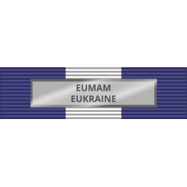Pasador de Condecoración Medalla de la EUMAM UKRAINE ( Planificación y Logística)