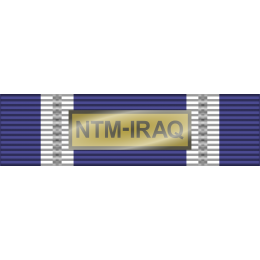 Pasador de Condecoración Medalla de la Otan NTM-IRAK