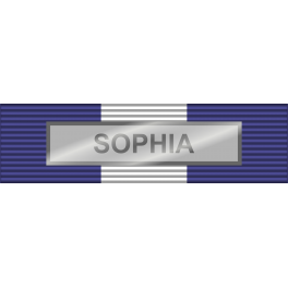 Pasador de Condecoración Medalla de la Planificación y Logística ( SOPHIA )