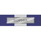 Pasador de Condecoración Medalla de la Planificación y Logística ( SOPHIA )