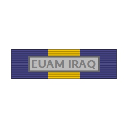 Pasador de Condecoración Medalla de la UE Operaciones ( EUAM IRAQ )