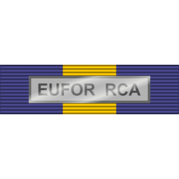 Pasador de Condecoración Medalla de la UE Operaciones ( EUFOR RCA )