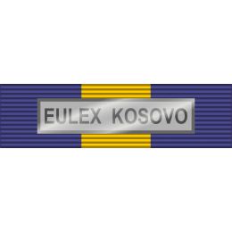 Pasador de Condecoración Medalla de la UE Operaciones ( EULEX KOSOVO )