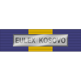 Pasador de Condecoración Medalla de la UE Operaciones ( EULEX KOSOVO )