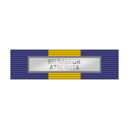 Pasador de Condecoración Medalla de la UE Operaciones ( EU NAVFOR ATALANTA )