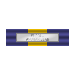 Pasador de Condecoración Medalla de la UE Operaciones ( EUPOL AFGANISTÁN )