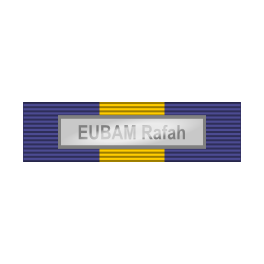 Pasador de Condecoración Medalla de la UE Operaciones ( EUBAM Rafah )