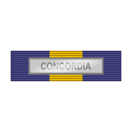 Pasador de Condecoración Medalla de la UE Operaciones ( CONCORDIA )