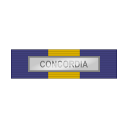 Pasador de Condecoración Medalla de la UE Operaciones ( CONCORDIA )