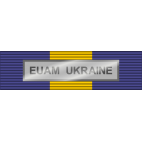 Pasador de Condecoración Medalla ESDP EUAM Ukraine HQ & Forces