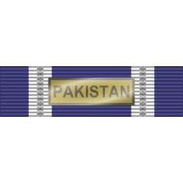 Pasador de Condecoración Medalla de la Otan (PAKISTAN)