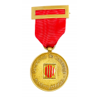 Medalla de Oro Mossos d´Escuadra distintivo Rojo