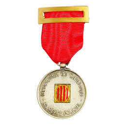 Medalla de Plata Mossos d´Escuadra distintivo Rojo
