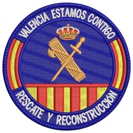 Parche de brazo Bordado Guardia Civil (Rescate y Reconstrucción)